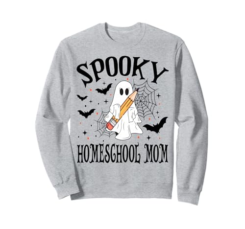 Gruselige Homeschool Mama Halloween Schule Sweatshirt Gruselige Homeschool Mama Halloween Schule Sweatshirt von Spooky Halloween for Teachers And Students