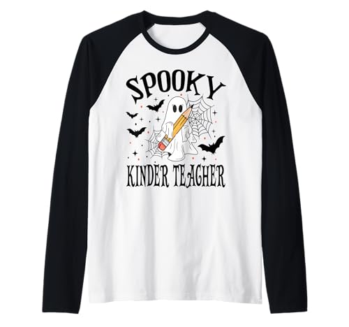 Gruselige Kinder Lehrer Halloween Schule Raglan Gruselige Kinder Lehrer Halloween Schule Raglan von Spooky Halloween for Teachers And Students