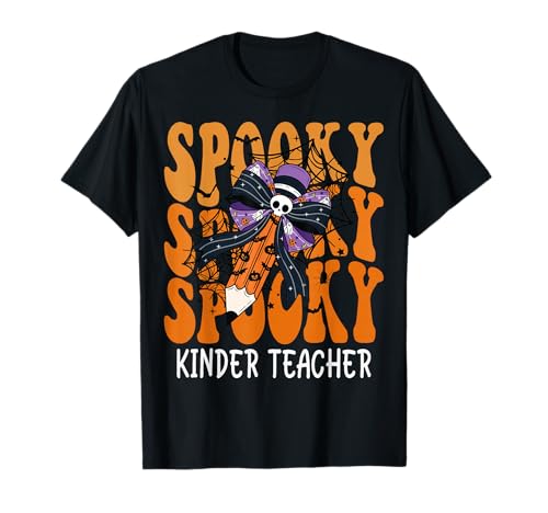 Gruselige Kinder Lehrer Halloween Schule T-Shirt Gruselige Kinder Lehrer Halloween Schule T-Shirt von Spooky Halloween for Teachers And Students