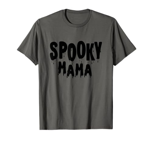 Gruselige Mama Halloween Outfit Frauen Geist Mama Kostüm Look T-Shirt Gruselige Mama Halloween Outfit Frauen Geist Mama Kostüm Look T-Shirt von Spooky Mama Collective