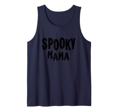 Gruselige Mama Halloween Outfit Frauen Geist Mama Kostüm Look Tank Top von Spooky Mama Collective
