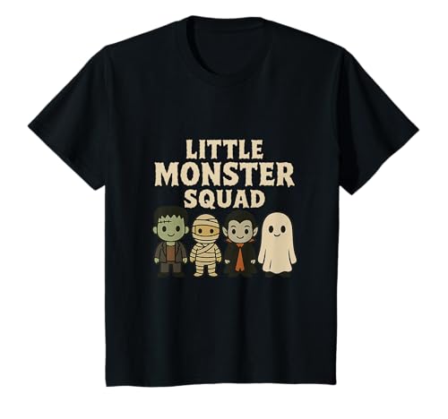 Kinder Little Monster Boys Squad Süße Monster Halloween T-Shirt Kinder Little Monster Boys Squad Süße Monster Halloween T-Shirt von Spooky Monster Boys Squad