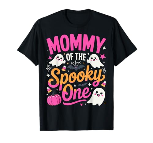 Erstes Geburtstagskind Halloween Spooky One 1st Matching Mama T-Shirt von Spooky One Matching Birthday Tees NYC