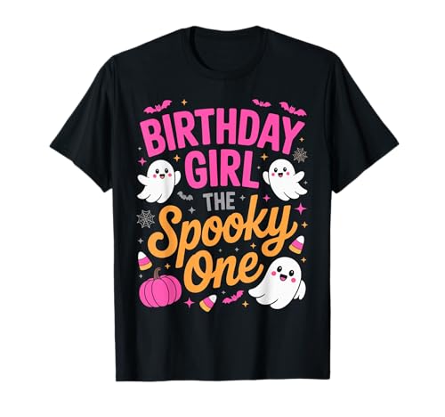 Halloween Spooky One 1. passende Party für Mädchen zum ersten Geburtstag T-Shirt von Spooky One Matching Birthday Tees NYC
