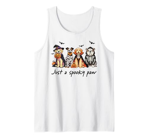 Niedliches Halloween-Kostüm für Hunde, Hexe, Mama, Vampir, Skelett Tank Top Niedliches Halloween-Kostüm für Hunde, Hexe, Mama, Vampir, Skelett Tank Top von Spooky Paws Halloween Dog Costume Party Apparel
