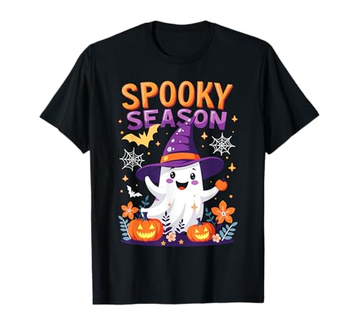 Gruseliges Saisonoutfit für Männer und Frauen, lustiges Halloween T-Shirt von Spooky Season Funny Halloween Designs