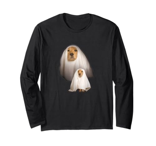 Ghost Dogs Labrador Memes Lustige Halloween-Kinder Damen Herren Langarmshirt Ghost Dogs Labrador Memes Lustige Halloween-Kinder Damen Herren Langarmshirt von Spooky Season Retriever Dogs Halloween Costume Dog