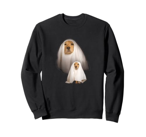 Ghost Dogs Labrador Memes Lustige Halloween-Kinder Damen Herren Sweatshirt von Spooky Season Retriever Dogs Halloween Costume Dog