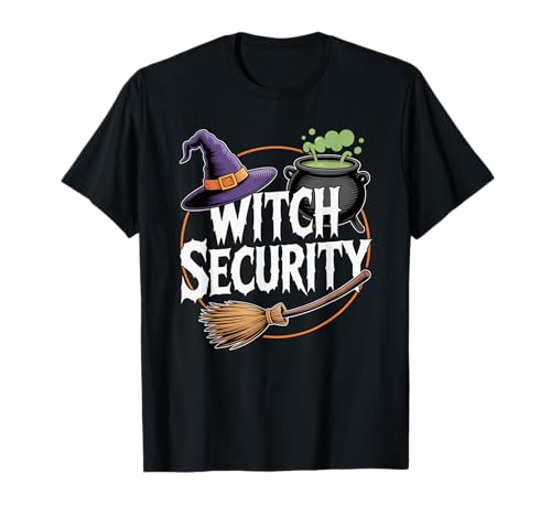 Hexensicherheit lustiges Halloween-Kostüm Papa Mama Gruppe T-Shirt Hexensicherheit lustiges Halloween-Kostüm Papa Mama Gruppe T-Shirt von Spooky Squad Apparel Co.