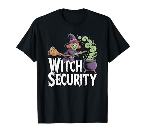 Hexensicherheit lustiges Halloween-Kostüm Papa Mama Gruppe T-Shirt Hexensicherheit lustiges Halloween-Kostüm Papa Mama Gruppe T-Shirt von Spooky Squad Apparel Co.