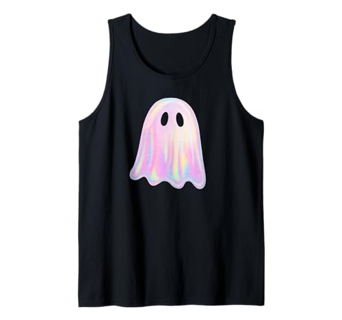 Halloween Disco Ghost Cute Pastel Damen Top Tank Top Halloween Disco Ghost Cute Pastel Damen Top Tank Top von Spooky Sweet Spirit