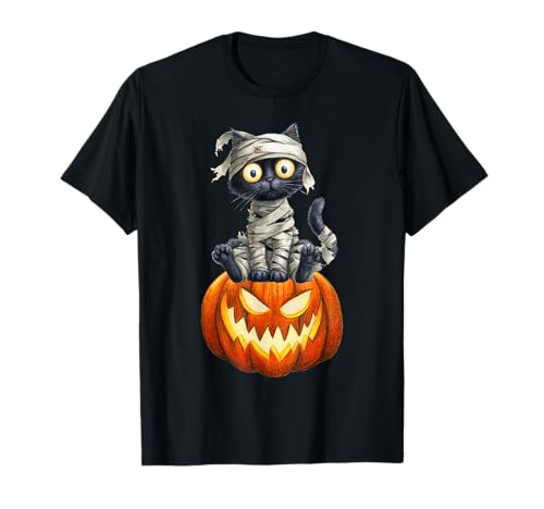 Lustige Schwarze Katze Zombie Gruseliger Halloween Kürbis Damen Herren Kind T-Shirt Lustige Schwarze Katze Zombie Gruseliger Halloween Kürbis Damen Herren Kind T-Shirt von Spooky Vintage Black Cat Halloween Apparel