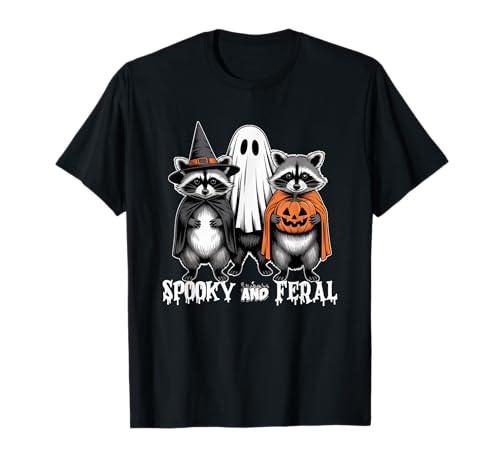 Spooky and Feral Waschbär Lustig Halloween Männer Frauen Kinder T-Shirt Spooky and Feral Waschbär Lustig Halloween Männer Frauen Kinder T-Shirt von Spooky and Feral Raccoon Halloween