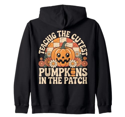 Teaching The Cutest Pumpkins in The Patch Design Kapuzenjacke von SpookySeasonDesigns