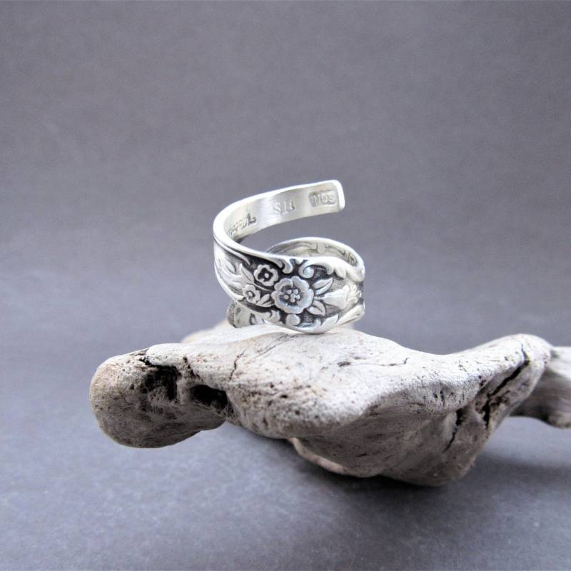 Silber Löffel Ring von SpoonTales
