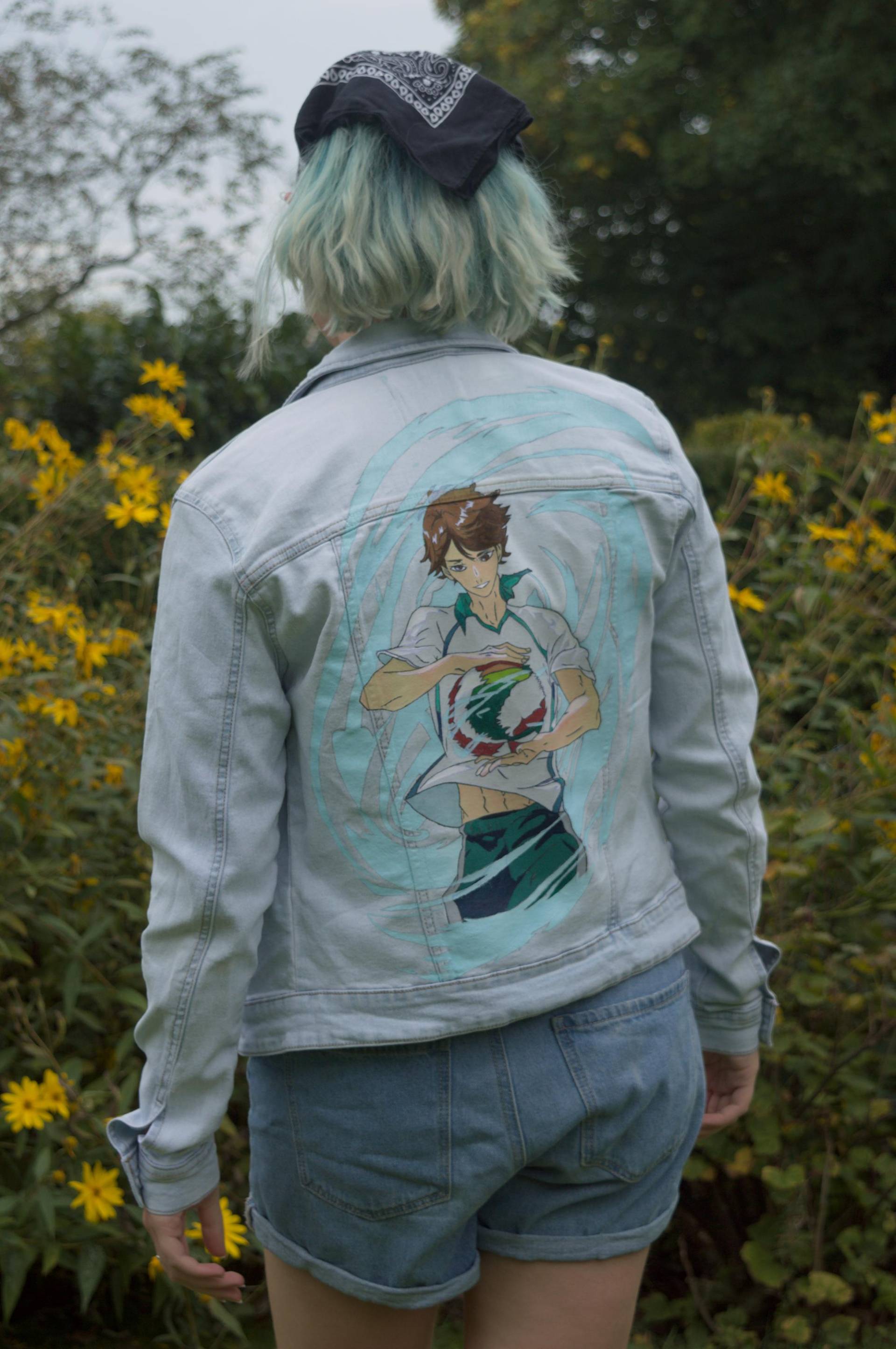 Handbemalte Benutzerdefinierte Jeansjacke, Jede Ihrer Ideen von SpoopyCreative