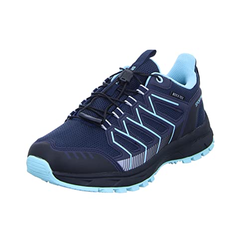 Sport Boxx Damen Halbschuh 225015 Damen Outdoor Schuh Schnellspanner Blau (Navy/Sky Blue) Größe 38 EU von Sport Boxx