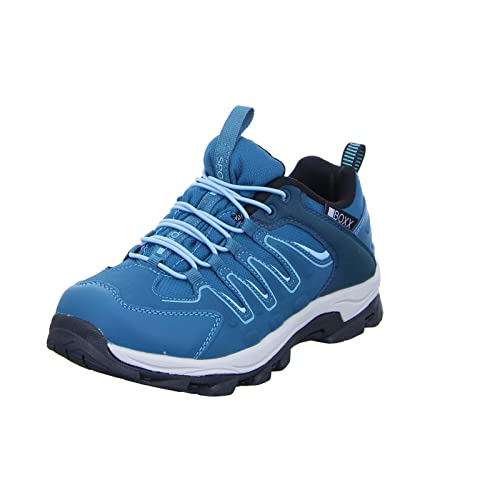 Sport Boxx Damen Halbschuh JLM21AW Frauen Wanderschuh Schnellverschluss herausnehmbare Decksohle Blau (Blue) Größe 42 EU von Sport Boxx