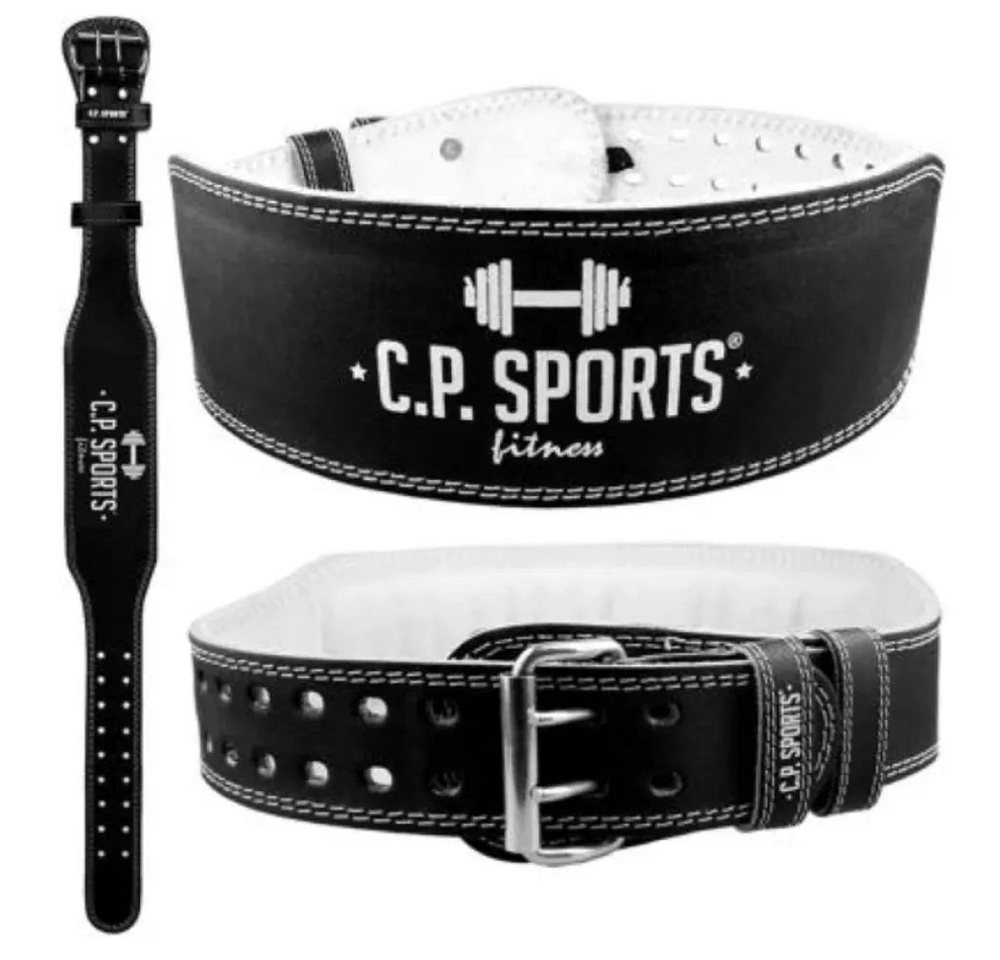 Sport-Knight® Dip-Gürtel Gewichthebergürtel Leder, extra Lendenpolster, hoher Tragekomfort von Sport-Knight®