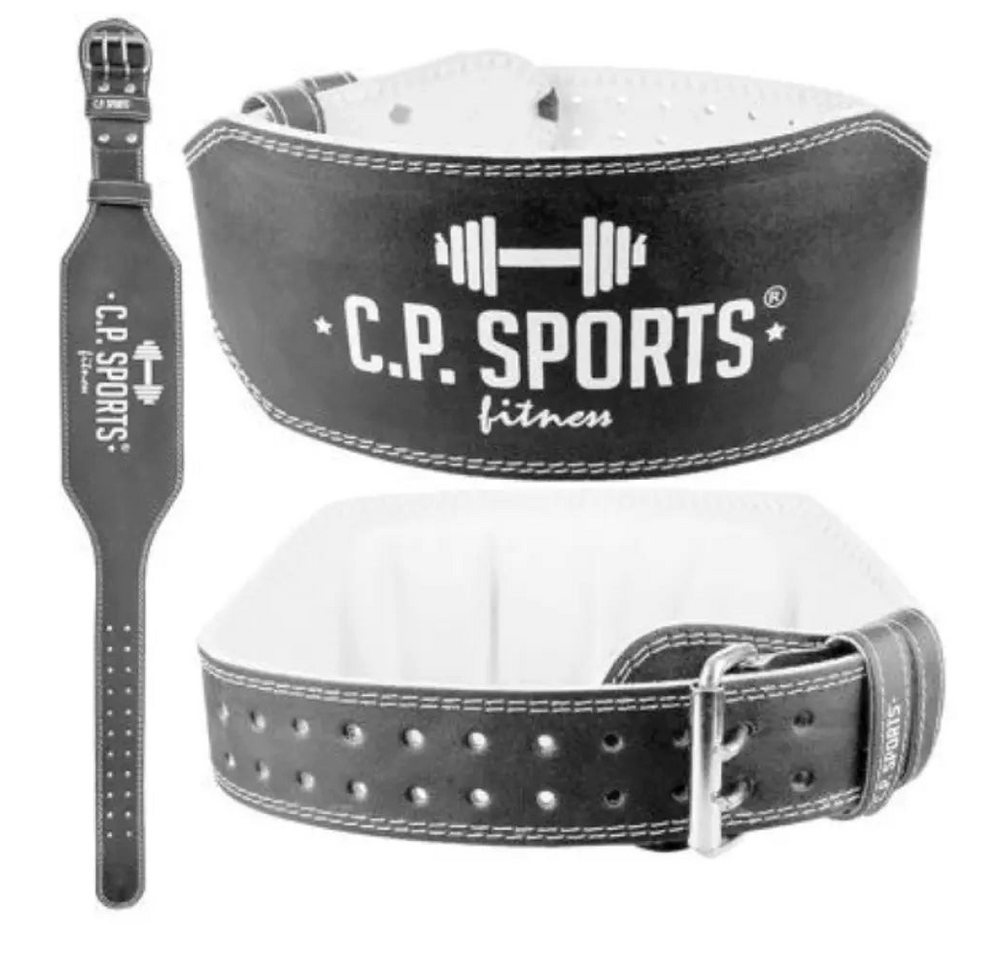 Sport-Knight® Dip-Gürtel Gewichthebergürtel Leder Extra Breit, bis zu 11 Einstellmöglichkeiten von Sport-Knight®