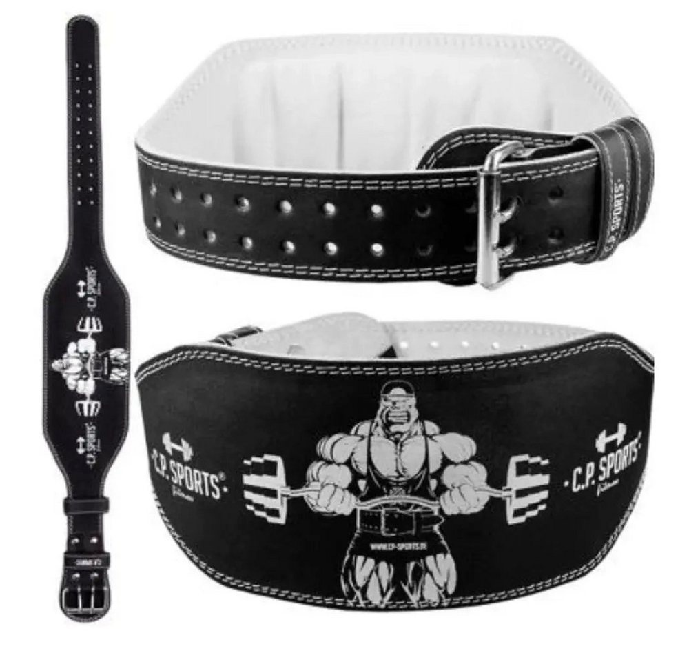 Sport-Knight® Dip-Gürtel Gewichthebergürtel Leder Extra Breit, verstellbar und komfortabel von Sport-Knight®