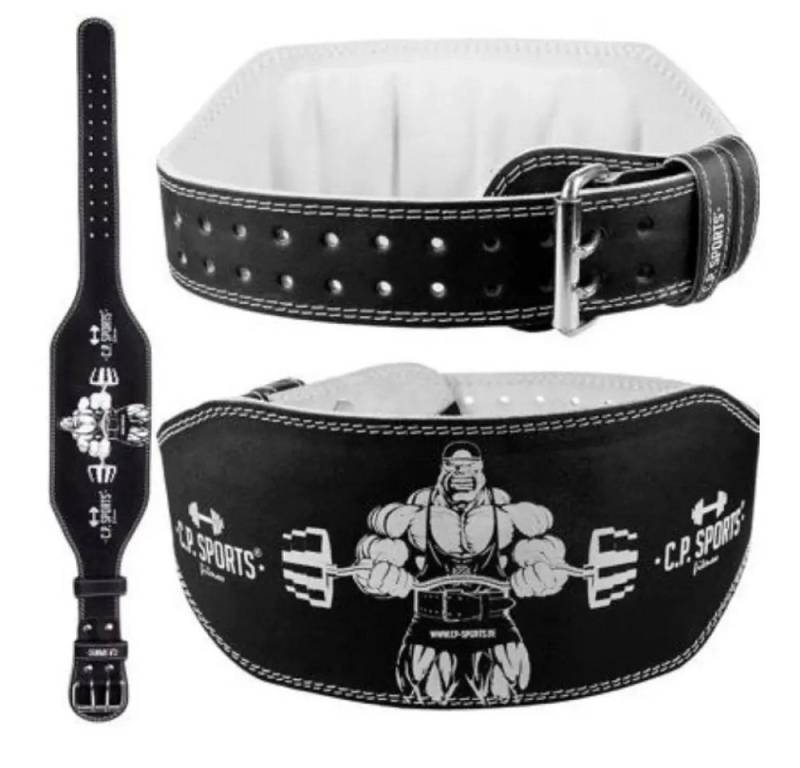 Sport-Knight® Dip-Gürtel Gewichthebergürtel Leder Extra Breit, verstellbar und komfortabel von Sport-Knight®