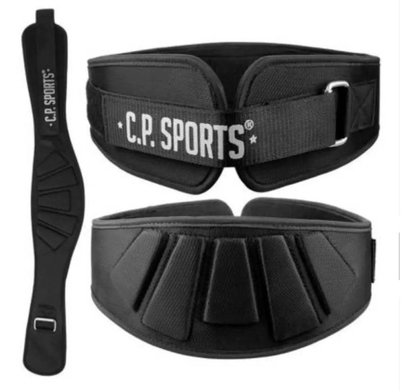 Sport-Knight® Dip-Gürtel Gewichthebergürtel-Nylon, mit Protektoren & flexiblem Klettverschluss von Sport-Knight®