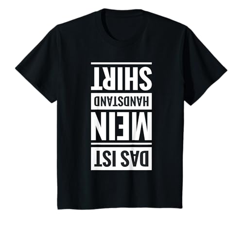 Kinder Handstand Turnen Geräteturnen Akrobatik Fun Outfit Geschenk T-Shirt Kinder Handstand Turnen Geräteturnen Akrobatik Fun Outfit Geschenk T-Shirt von Sport Turnen Sportler Spruch Lustig Witzige Outfit