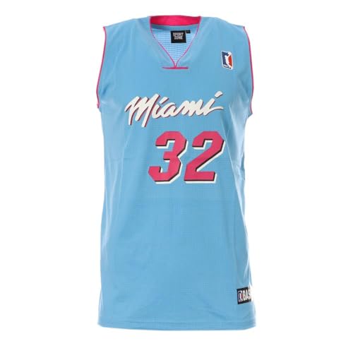 Sport zone Miami Basketball-Trikot, Blau/Rosa, Herren, Rosa, L von Sport zone
