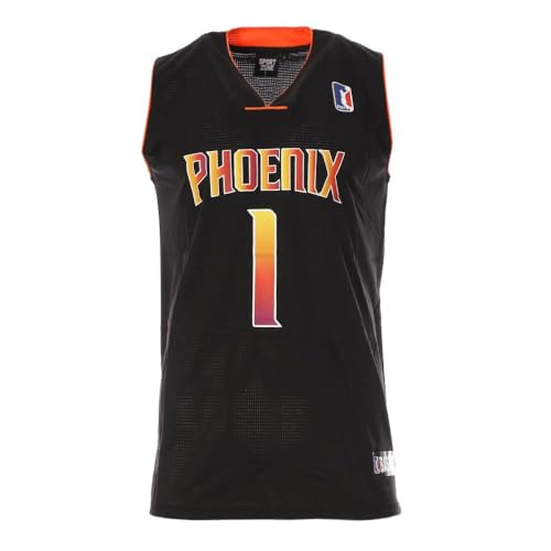 Sport Zone Phenix SEPL1006 Basketball-Trikot für Herren, Schwarz, Schwarz , L von Sport zone