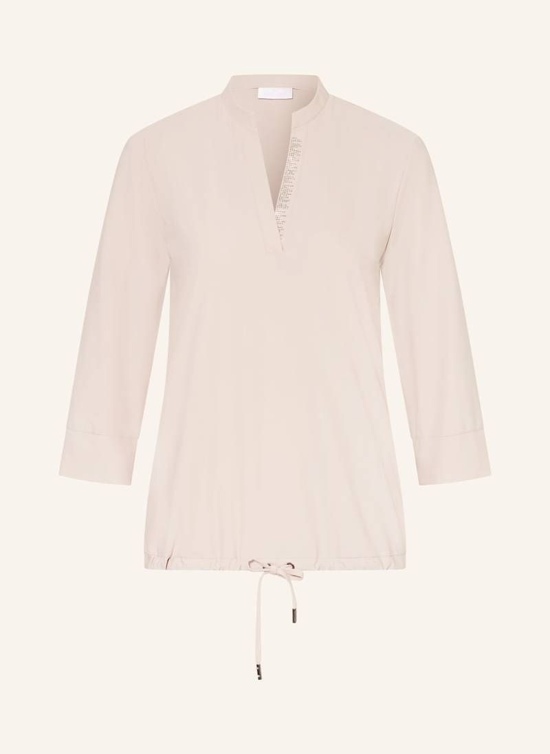 Sportalm Blusenshirt Mit 3/4-Arm Und Schmucksteinen beige von Sportalm