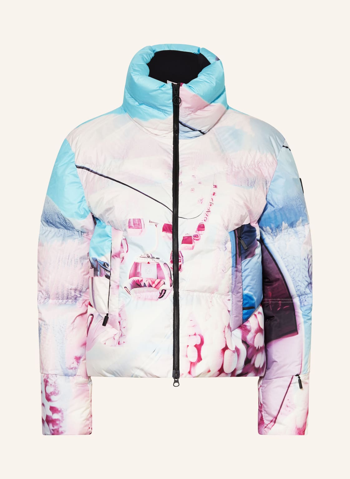 Sportalm Daunen-Skijacke lila von Sportalm