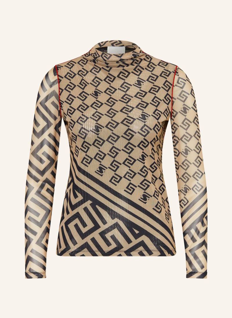 Sportalm Longsleeve Aus Mesh beige von Sportalm