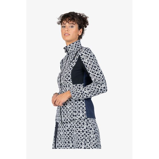 Sportalm Print Stretch Jacke navy von Sportalm