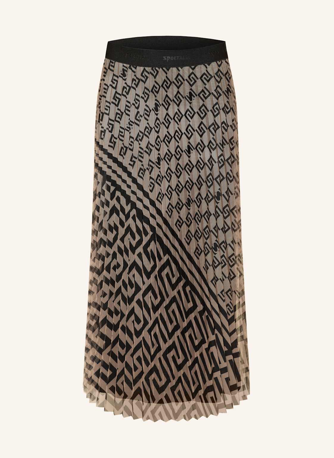 Sportalm Tüllrock Mit Plissees beige von Sportalm