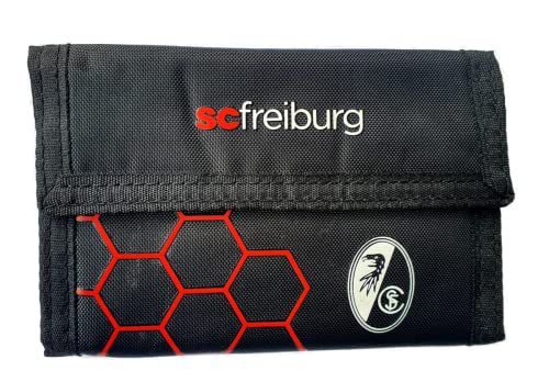 SC Freiburg Geldbeutel - Wabe - Geldbörse Nylon Porte"mon"naie - Plus Lesezeichen Wir lieben Fußball von Sportclub Freiburg