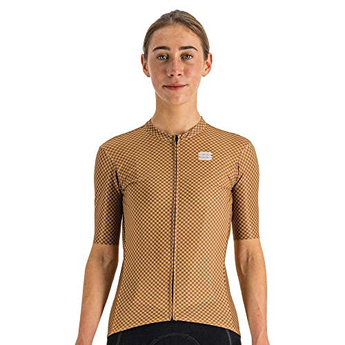 Sportful 1122016 Checkmate W Jersey Sweatshirt Women's Gold Mauve S von Sportful