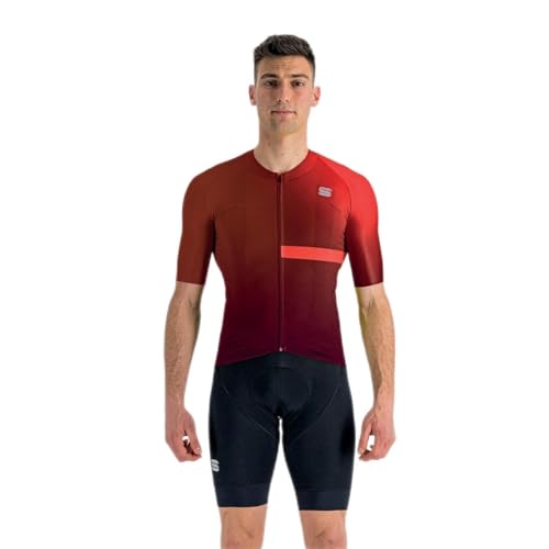 Sportful 1122029 Bomber Jersey Sweatshirt Men's Chili ROT CAYENNA ROT XL von Sportful