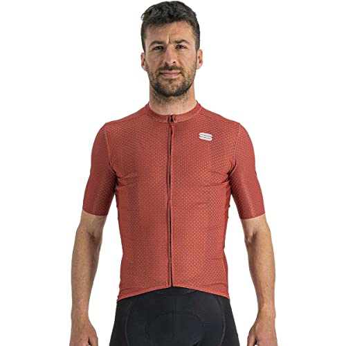 Sportful 1122035 Checkmate Jersey Sweatshirt Men's Chili ROTES Mauve M von Sportful