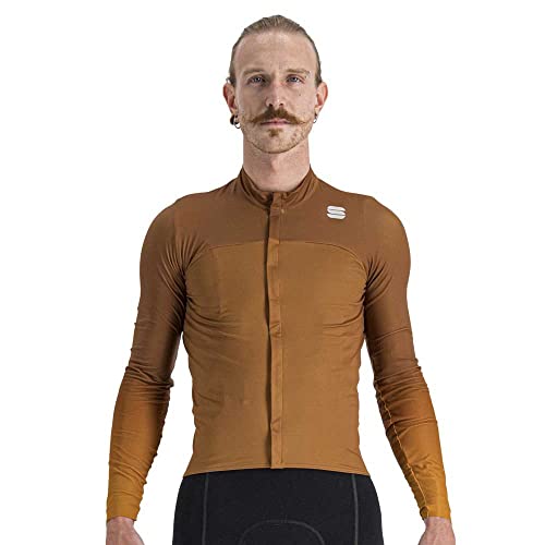 Sportful Herren Bodyfit PRO Jersey T-Shirt, Leder Golden Oak, Large von Sportful