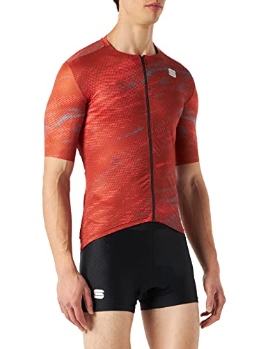 Sportful Men's Cliff Supergiara Jersey Sweatshirt, CAYENNAROT, L von Sportful