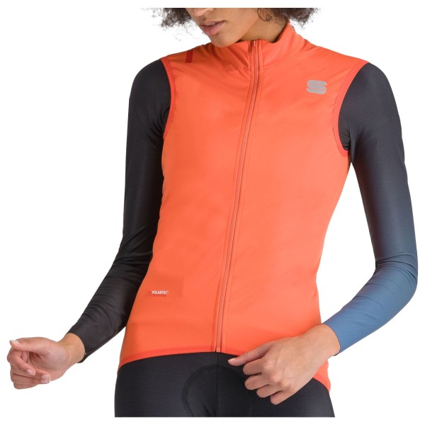 Sportful - Women's Fiandre Pro Vest - Fahrradweste Gr M rot von Sportful
