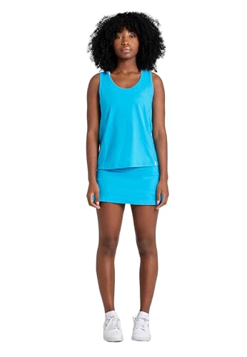 Sportkind Mädchen & Damen Tennis, Fitness, Sport Tanktop Loose Fit Basic, atmungsaktiv, UV-Schutz UPF 50+, Türkis, Gr. XL Sportkind Mädchen & Damen Tennis, Fitness, Sport Tanktop Loose Fit Basic, atmungsaktiv, UV-Schutz UPF 50+, Türkis, Gr. XL von Sportkind