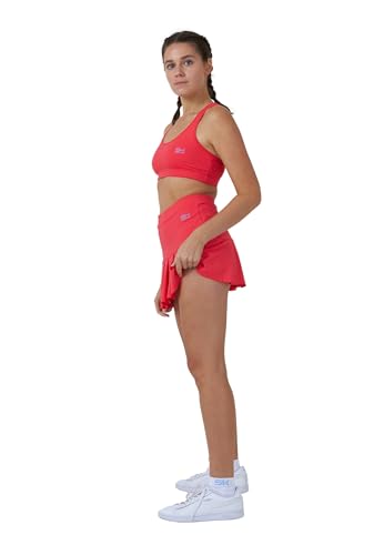 Sportkind Mädchen & Damen Tennis, Hockey, Golf Faltenrock mit Innenhose, atmungsaktiver Skort, UV-Schutz, pfirsich, Gr. 158 Sportkind Mädchen & Damen Tennis, Hockey, Golf Faltenrock mit Innenhose, atmungsaktiver Skort, UV-Schutz, pfirsich, Gr. 158 von Sportkind