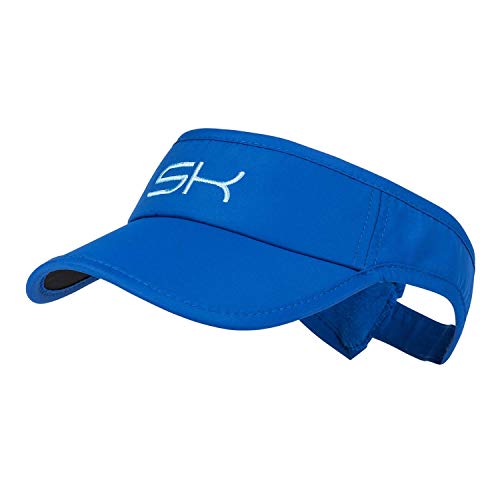 Sportkind Tennis, Running, Golf Sonnen Visor, Kobaltblau von Sportkind