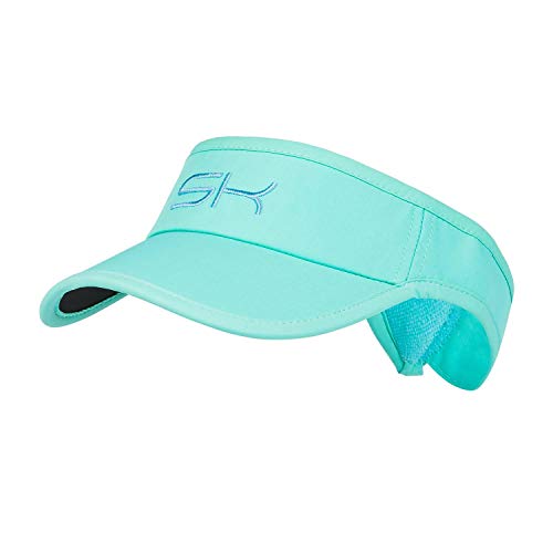 Sportkind Tennis, Running, Golf Sonnen Visor, Mint von Sportkind