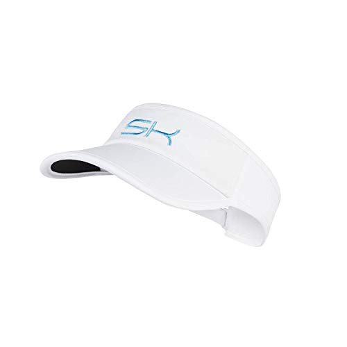 Sportkind Tennis, Running, Golf Sonnen Visor, Weiss von Sportkind