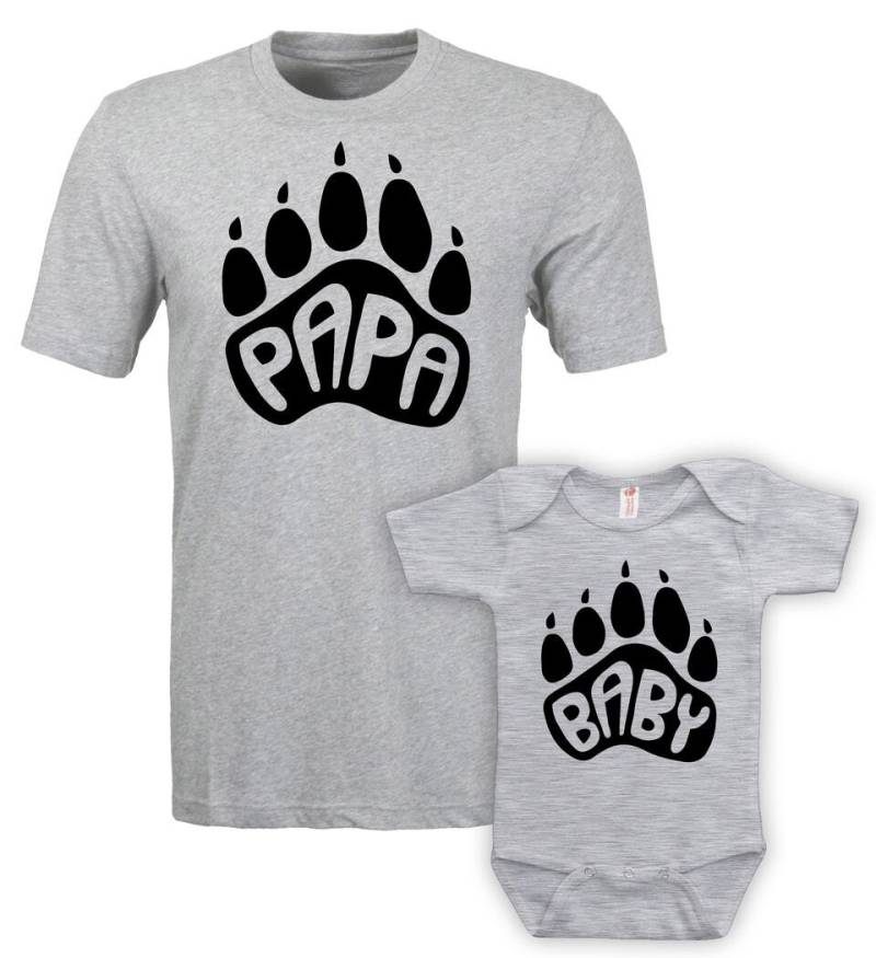 Vater Tochter Passenden Hemden Und Sohn Geschenk Papa Baby-Shirt, Die Passende Familie Outfits Bär Baby Tragen Bodysuit Ths-13 Ths-15 von Sportley