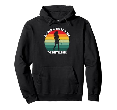 Meine Mama Ist Die Beste Und Schnellste Läuferin Pullover Hoodie Meine Mama Ist Die Beste Und Schnellste Läuferin Pullover Hoodie von Sportliche Mütter Stolze Familie Humor