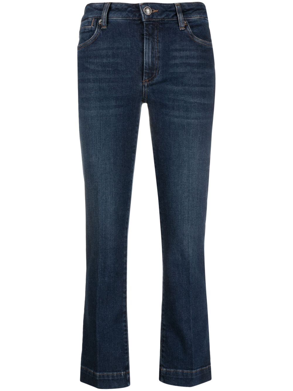 Sportmax Ausgestellte Cropped-Jeans - Blau von Sportmax